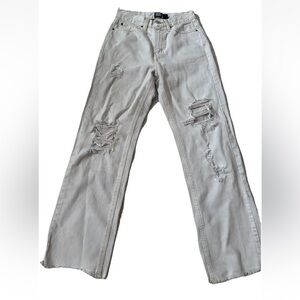 BDG Women Denim Cowboy Jeans size 26 in Cream
